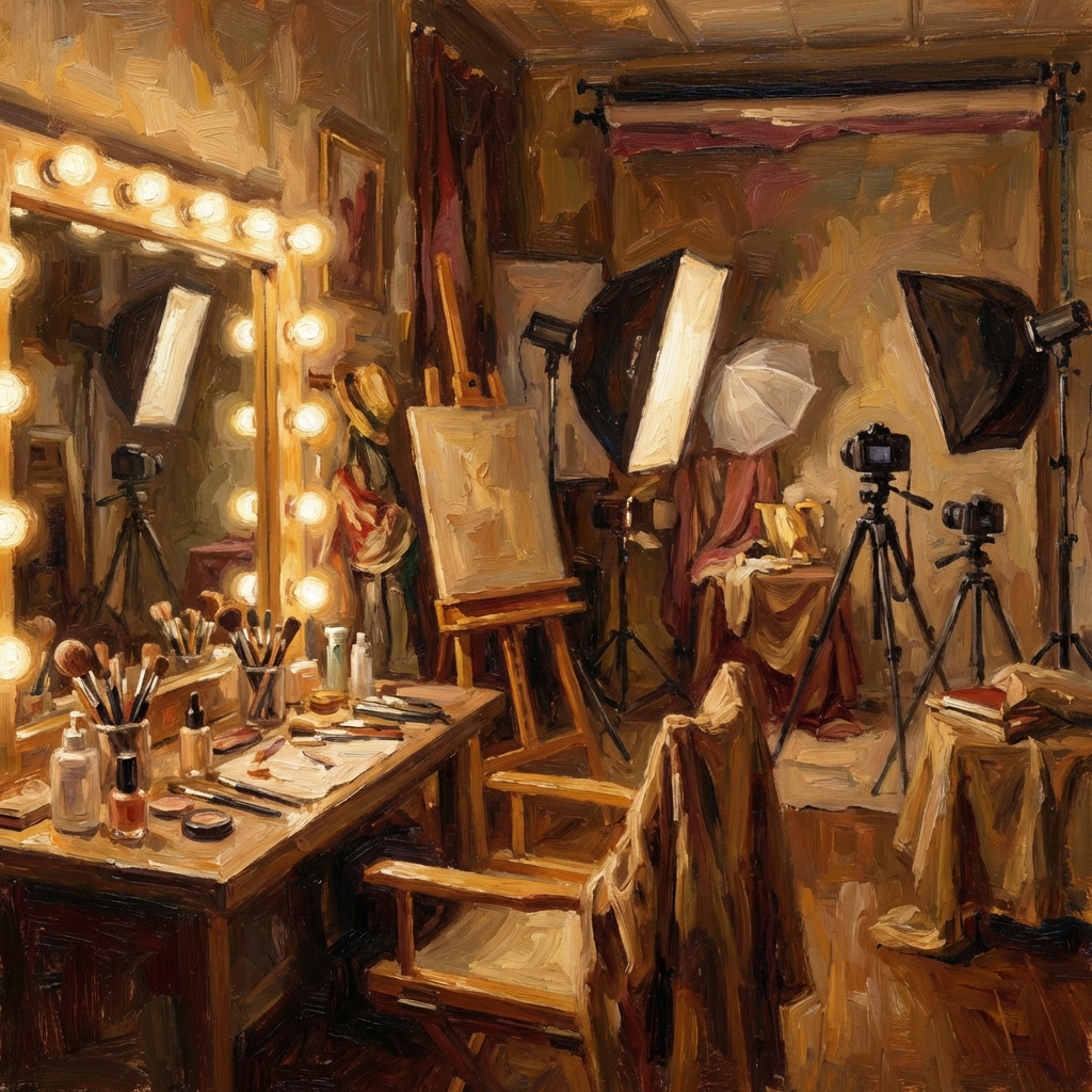 Professional Studio Backstage Art